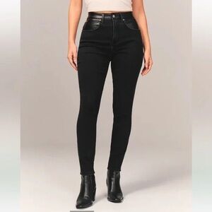 Abercrombie Curve Love High Rise Skinny Jeans